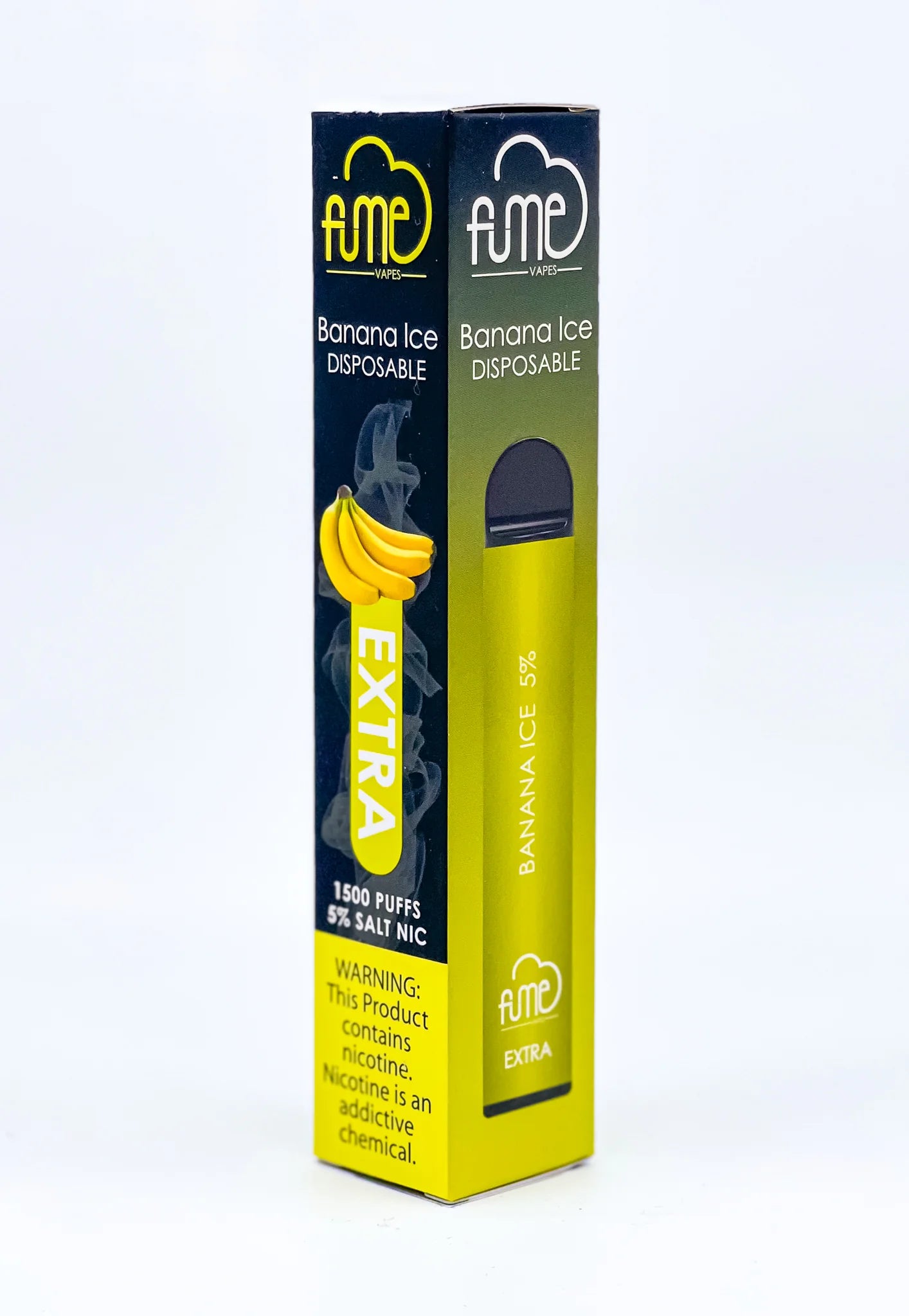 Fume Extra 1,500 Puffs - πβοΈ Banana Ice