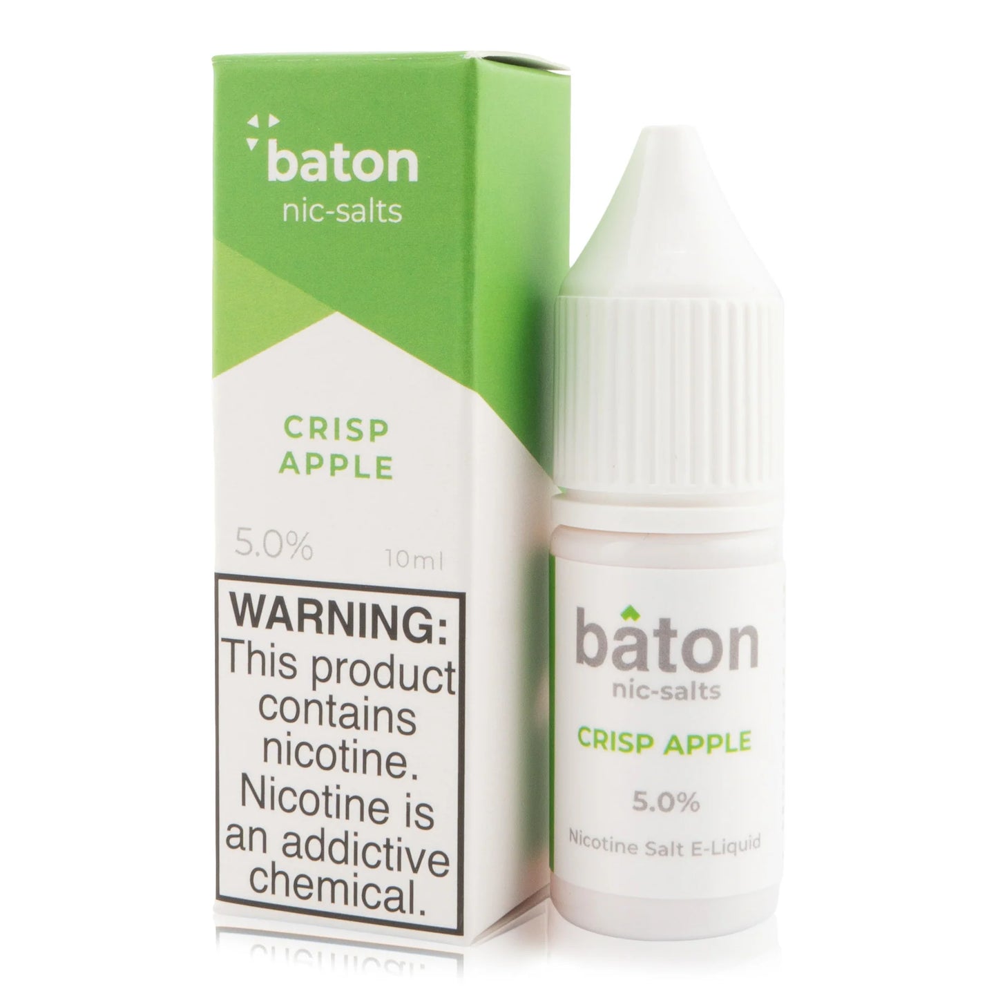 Baton Nicotine Salt E-Liquid 10ML 5% - π Crisp Apple
