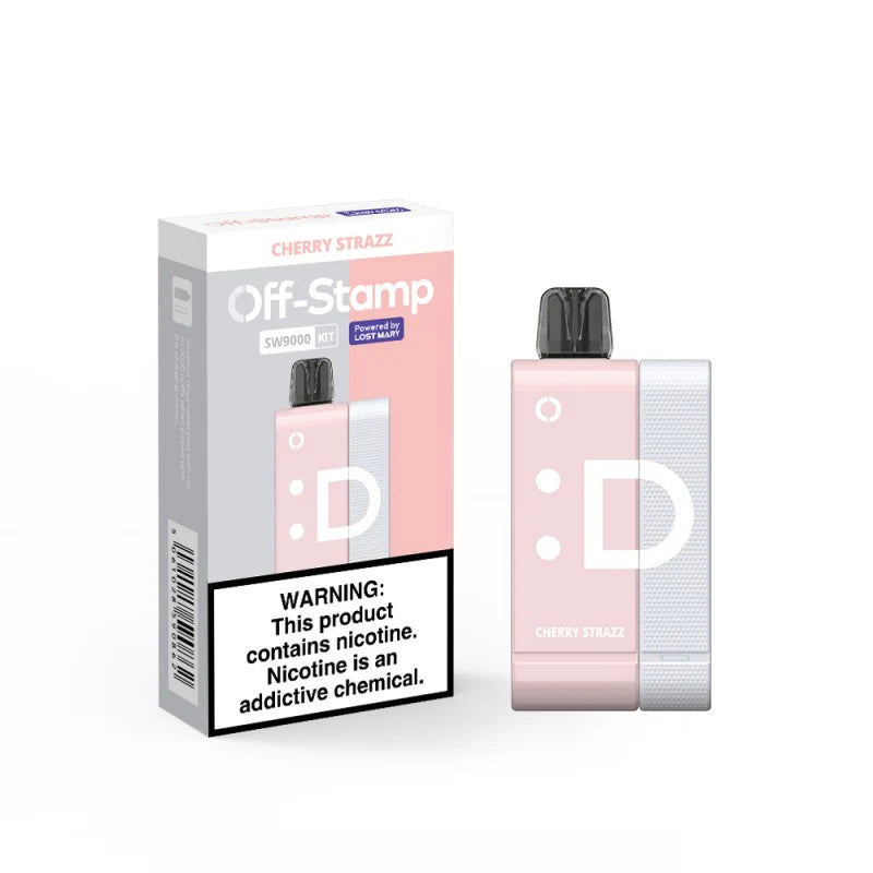 Off-Stamp 9,000 Puffs Kit - Cherry Strazz ππ