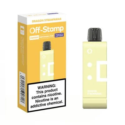 Off-Stamp 9,000 Puffs (Pod Only) - Dragon Strawnana πππ