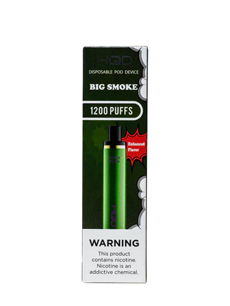 HQD Cuvie Plus 1,200 Puffs - π¨ Big Smoke