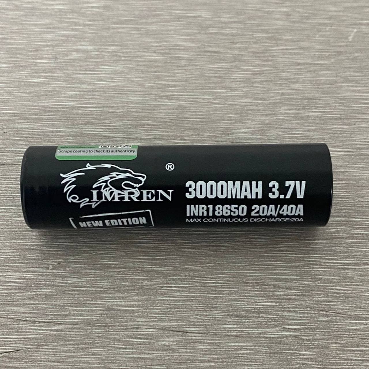 Imren 18650 2500 Mah Max 40A. Price Per Batter Indivually