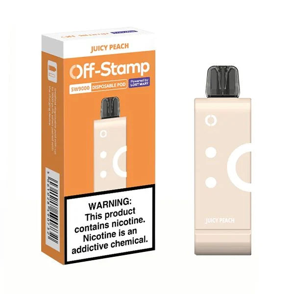 Off-Stamp 9,000 Puffs (Pod Only) - Juicy Peach π