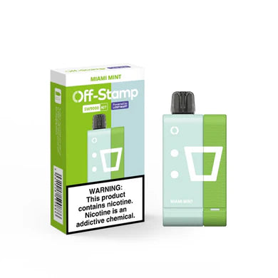 Off-Stamp 9,000 Puffs Kit - Miami Mint πΏπ