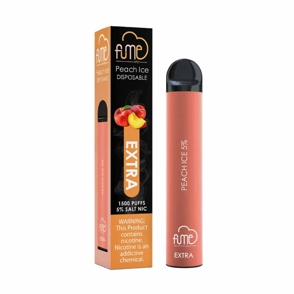 Fume Extra 1,500 Puffs - πβοΈ Peach Ice