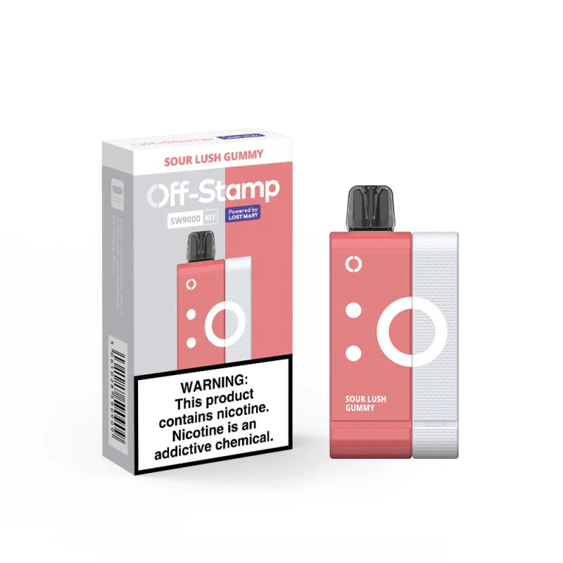 Off-Stamp 9,000 Puffs Kit - Sour Lush Gummy π¬