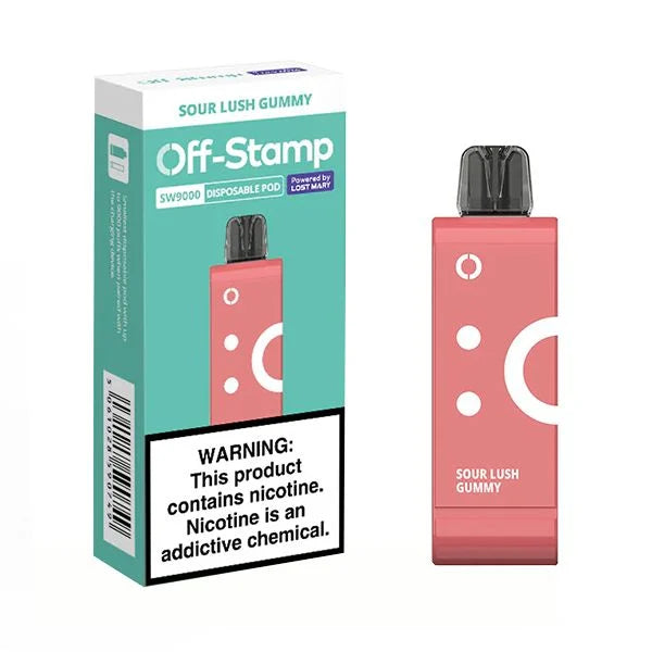 Off-Stamp 9,000 Puffs (Pod Only) - Sour Lush Gummy π¬