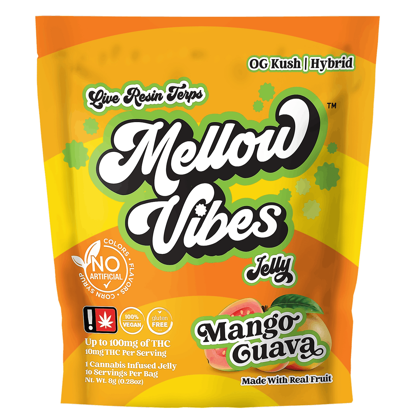 Vegan Jelly D9 Live Resin Guava Melon