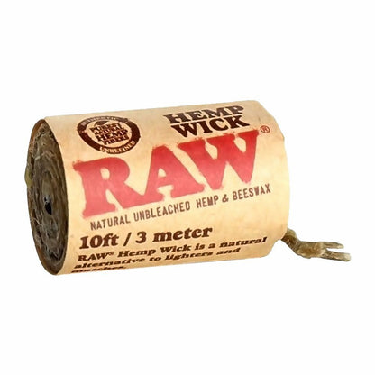 Raw Hemp Wick 10ft