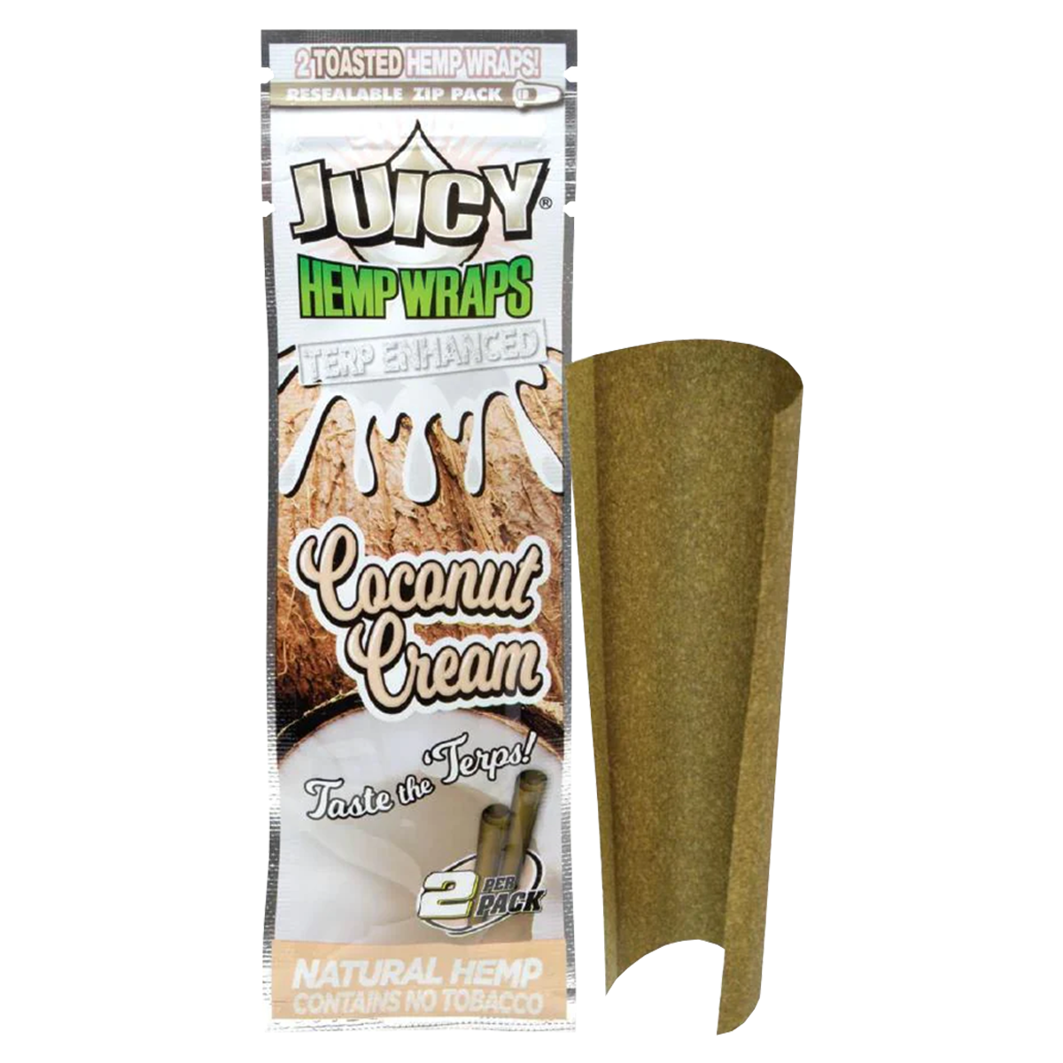 Juicy Hemp Wrap Coconut Cream