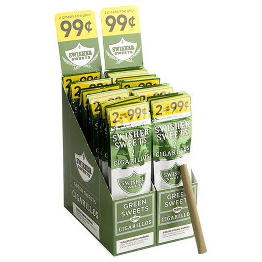 Swisher Sweets Cigars Green