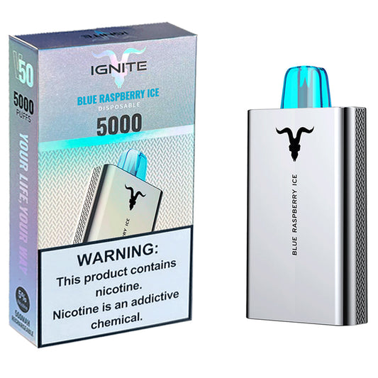 Ignite Blue Raspberry Ice 6000