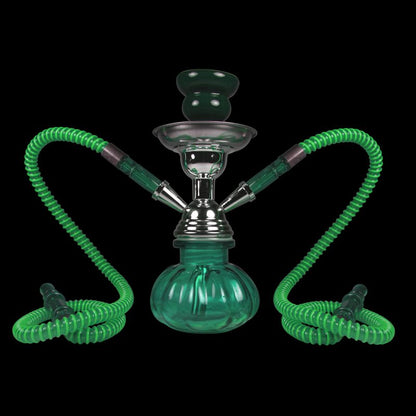 Premium Hookah 9 Inch Pumkin Red