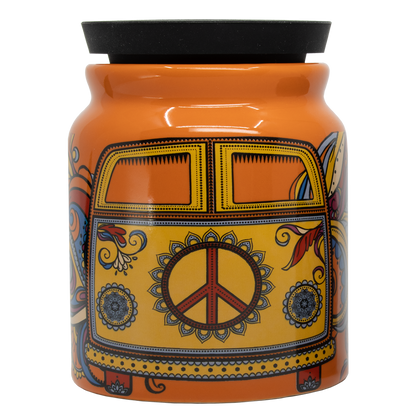 Hippy Bus Ceramic Storage Jar