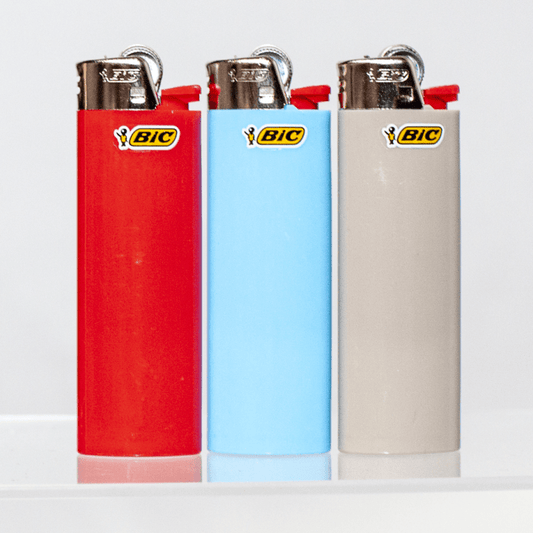 Bic Lighter Raw Tan