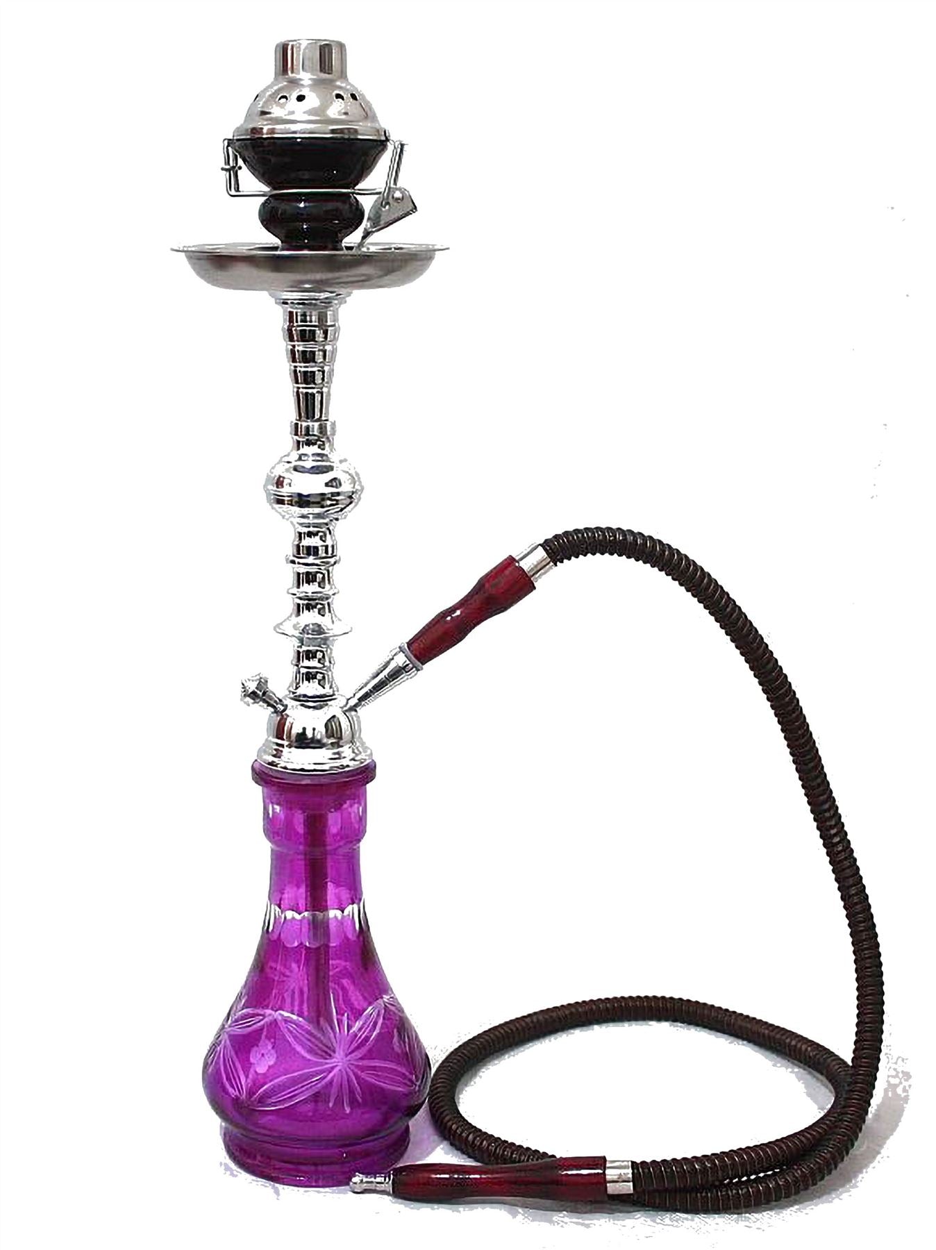 Precious Hookah 1 Hose Purple