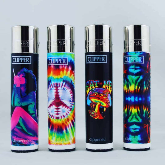 Clipper Tie Dye Reusable Lighter