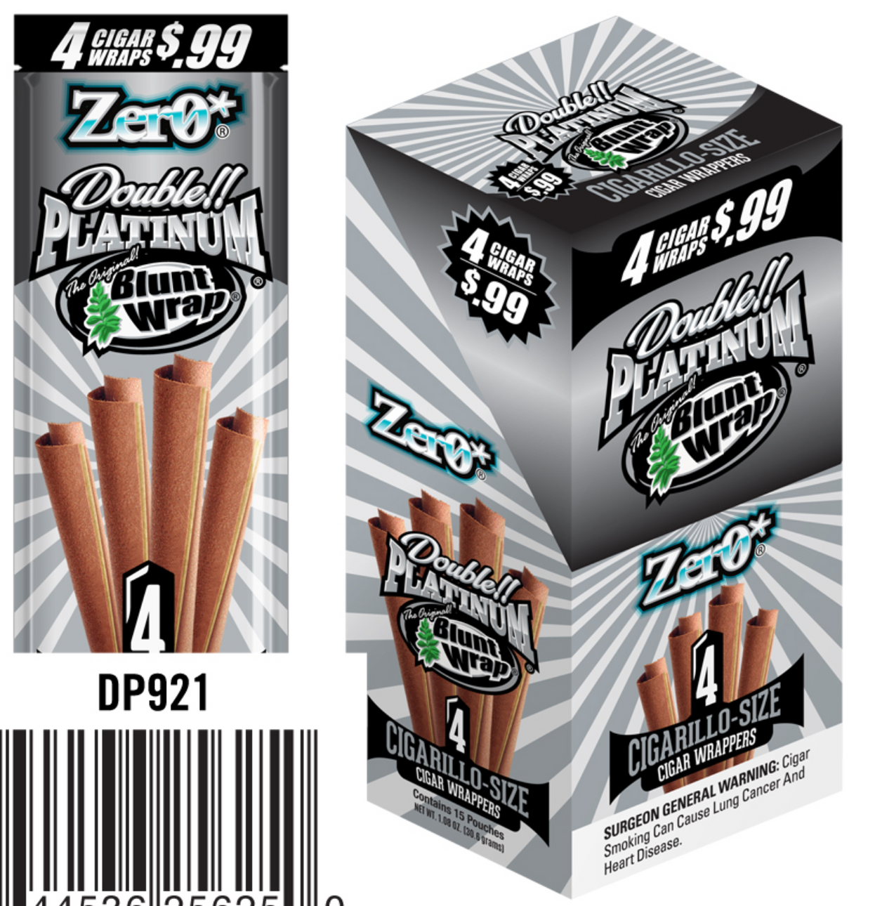 Blunt Wrap Platinum Zero