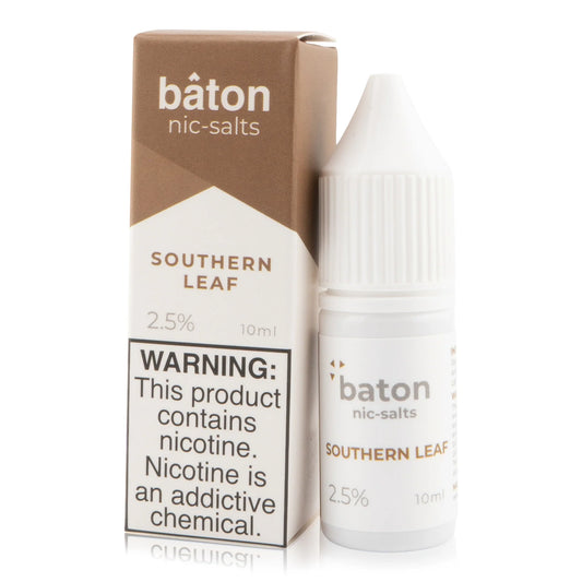 Baton Nicotine Salt E-Liquid 10ML 2.5% - 🌿 Southern Leaf