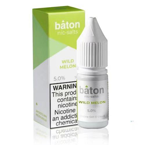 Baton Nicotine Salt E-Liquid 10ML 5% - 🍈 Wild Melon