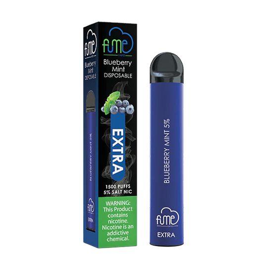 Fume Extra 1,500 Puffs - 🫐🌿 Blueberry Mint