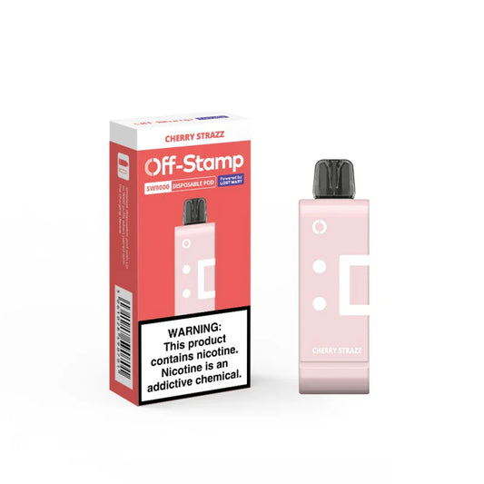 Off-Stamp 9,000 Puffs (Pod Only) - Cherry Strazz 🍒🍓