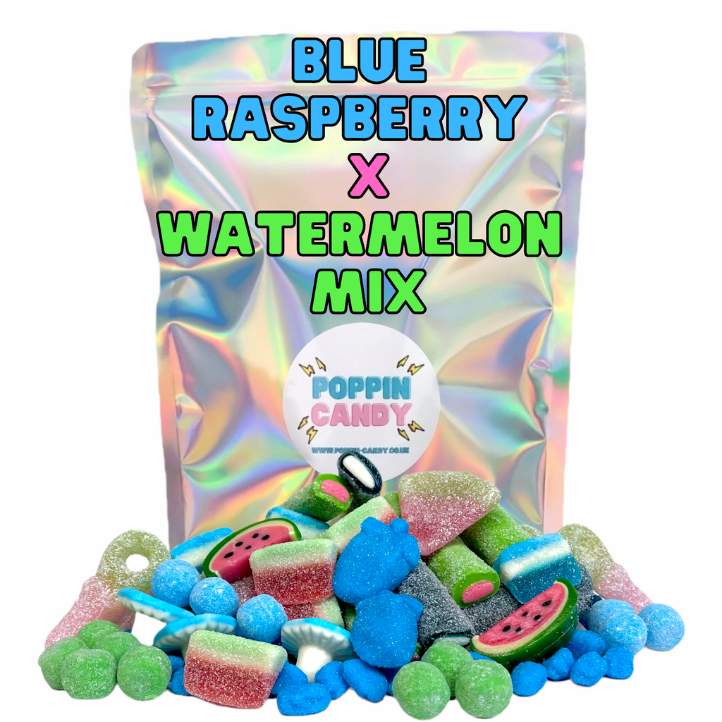 Watermelon Blue Razz Infused Gummies