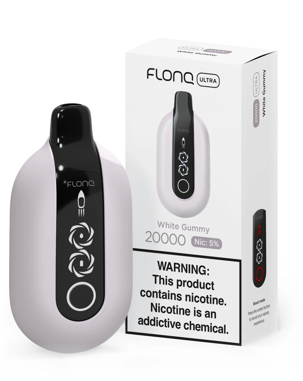 Flonq Ultra 20000 - White Gummy