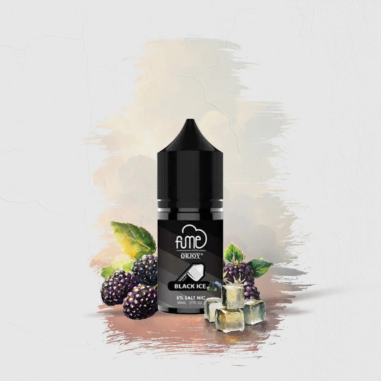 FUME E-Juice 30ml 5% Nicotine - 🖤❄️ Black Ice