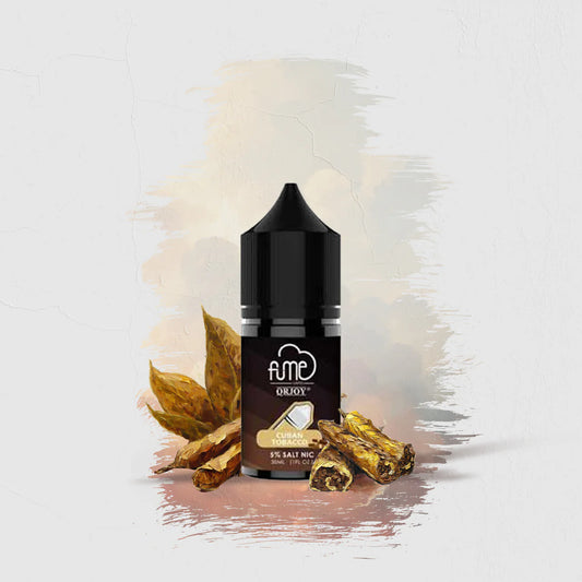 FUME E-Juice 30ml 5% Nicotine - 🚬 Cuban Tobacco