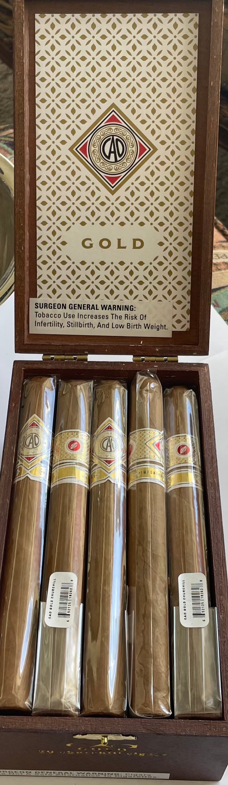 Cao gold Churchill for Each