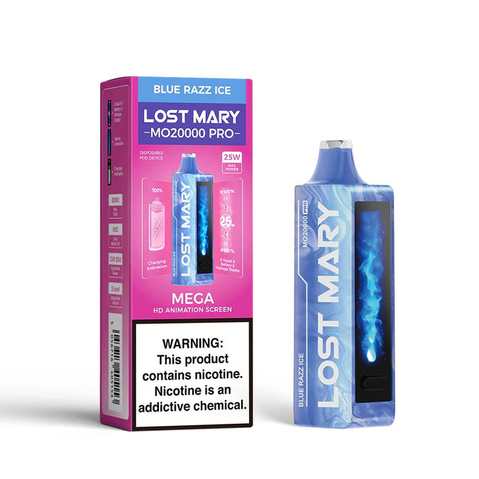 Lost Mary MO20000 Pro - Blue Razz Ice