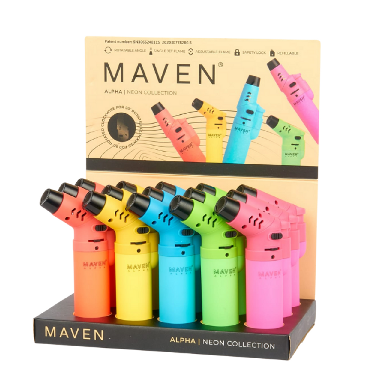 Maven Cyclone Windproof Torch Lighter