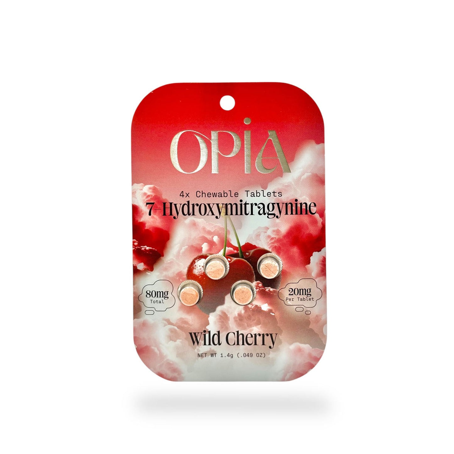 Opia 4 Chewable Tablets - Wild Cherry