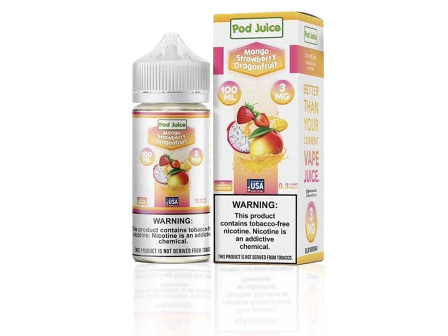 Pod Juice Strawberry Mango Dragonfruit 55mg