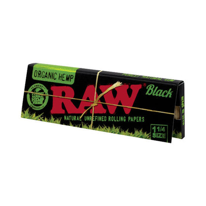 Black Organic 1 1/4 Papers