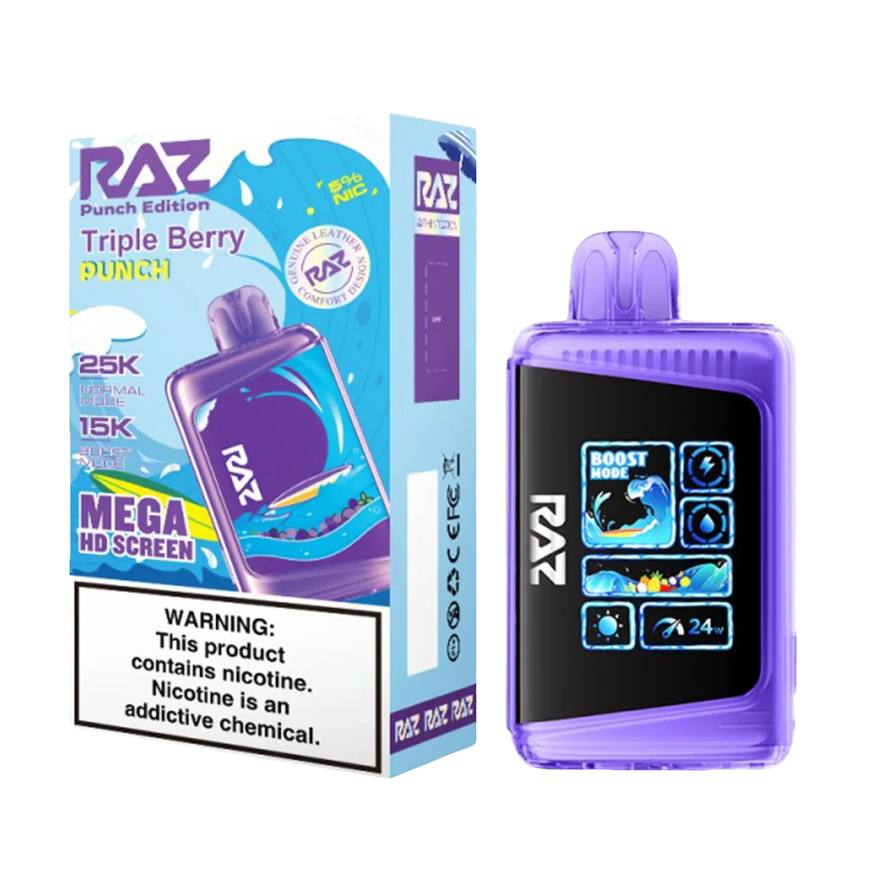 Raz 25000 - Triple Berry Punch