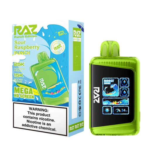 Raz 25000 - Sour Raspberry Punch