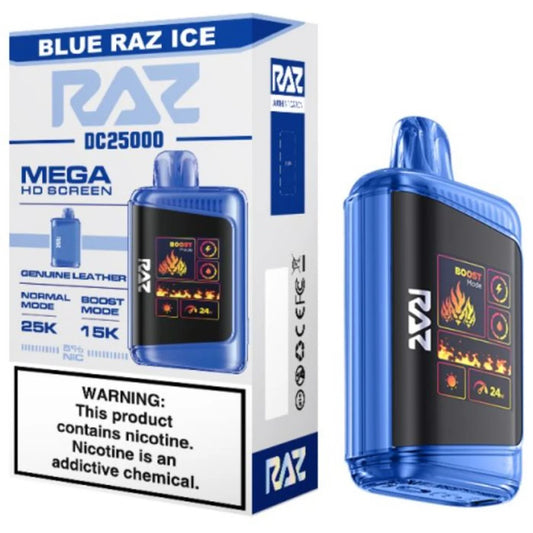 Raz 25000 - Blue Raz Ice