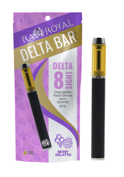 Disposable Vape Black Cherry Gelato Delta 8