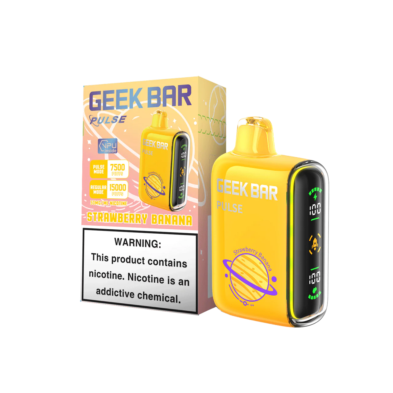 Geek Bar Pulse 15000 - Strawberry Banana