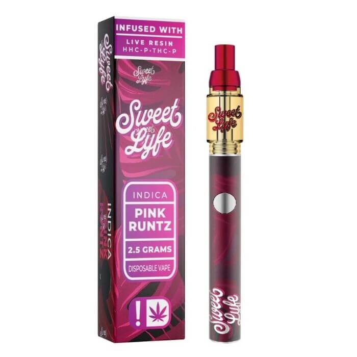 Sweet Lyfe Live Resin Disposable Vape 2.5G