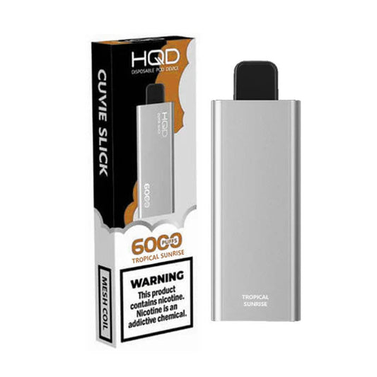 HQD Cuvie Slick 6,000 Puffs - Tropical Sunrise