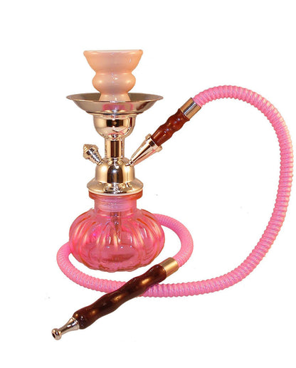 Premium Hookah 9 Inch Pumkin Purple