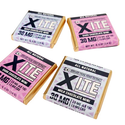 Xite Dark Chocolate Minis 30mg