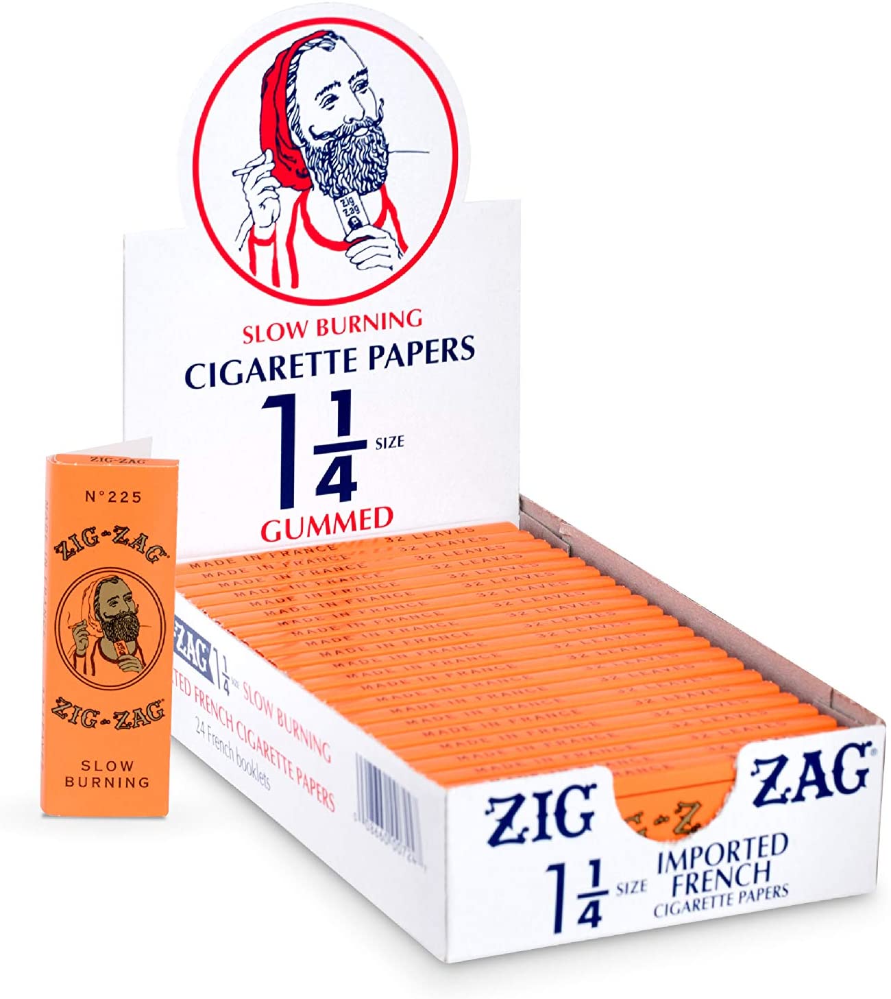 Zig Zag Paper 1 1\4 King 24 Booklets