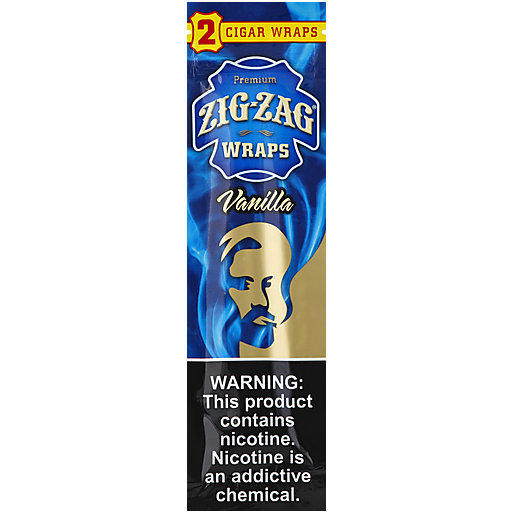 Zig Zag Wraps Vanilla 2 For $.99