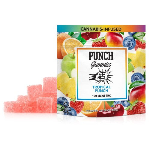 Tropical Punch Infused Gummies