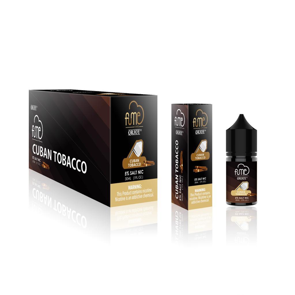 Fume Cuban Tobacco Salt Nic