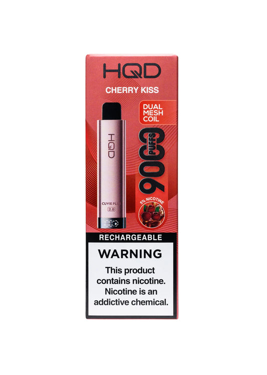 HQD Cuvie Plus 2.0 9,000 Puffs - Cherry Kiss